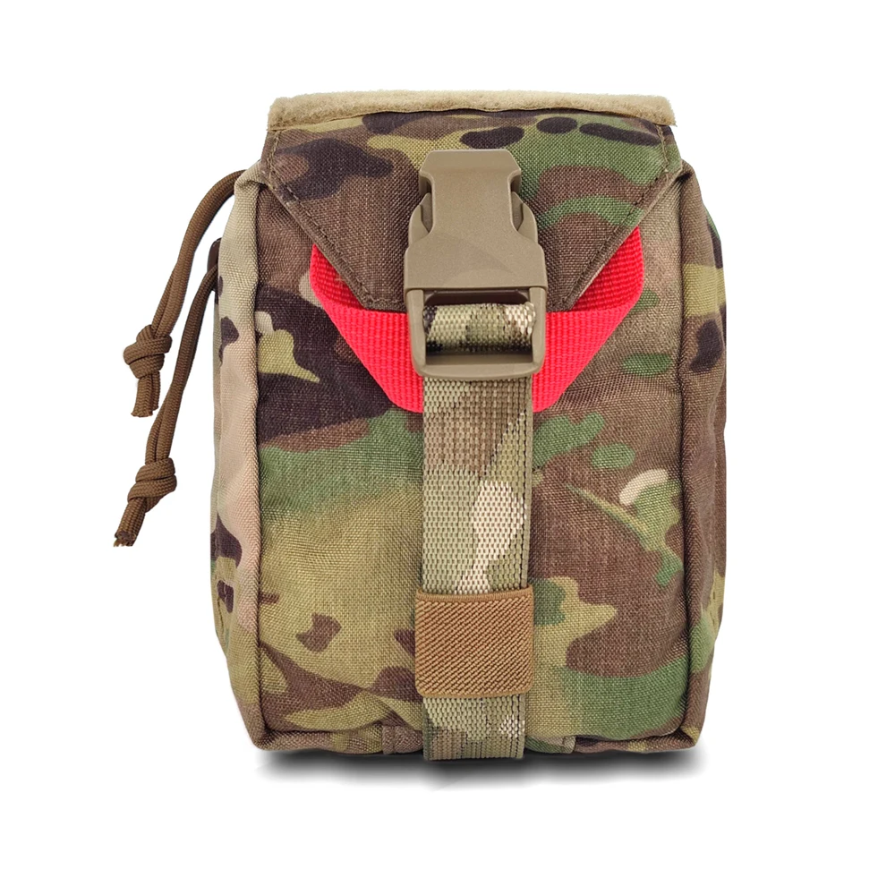 New Outdoor ATS Molle Medical Pouch Bag Portable First Aid Kits Bag Sundries Bag Imported Fabric
