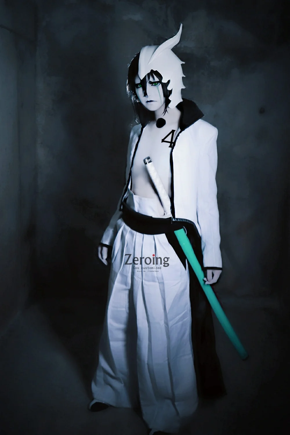 Ulquiorra Cifer Cosplay Costume Halloween Customized