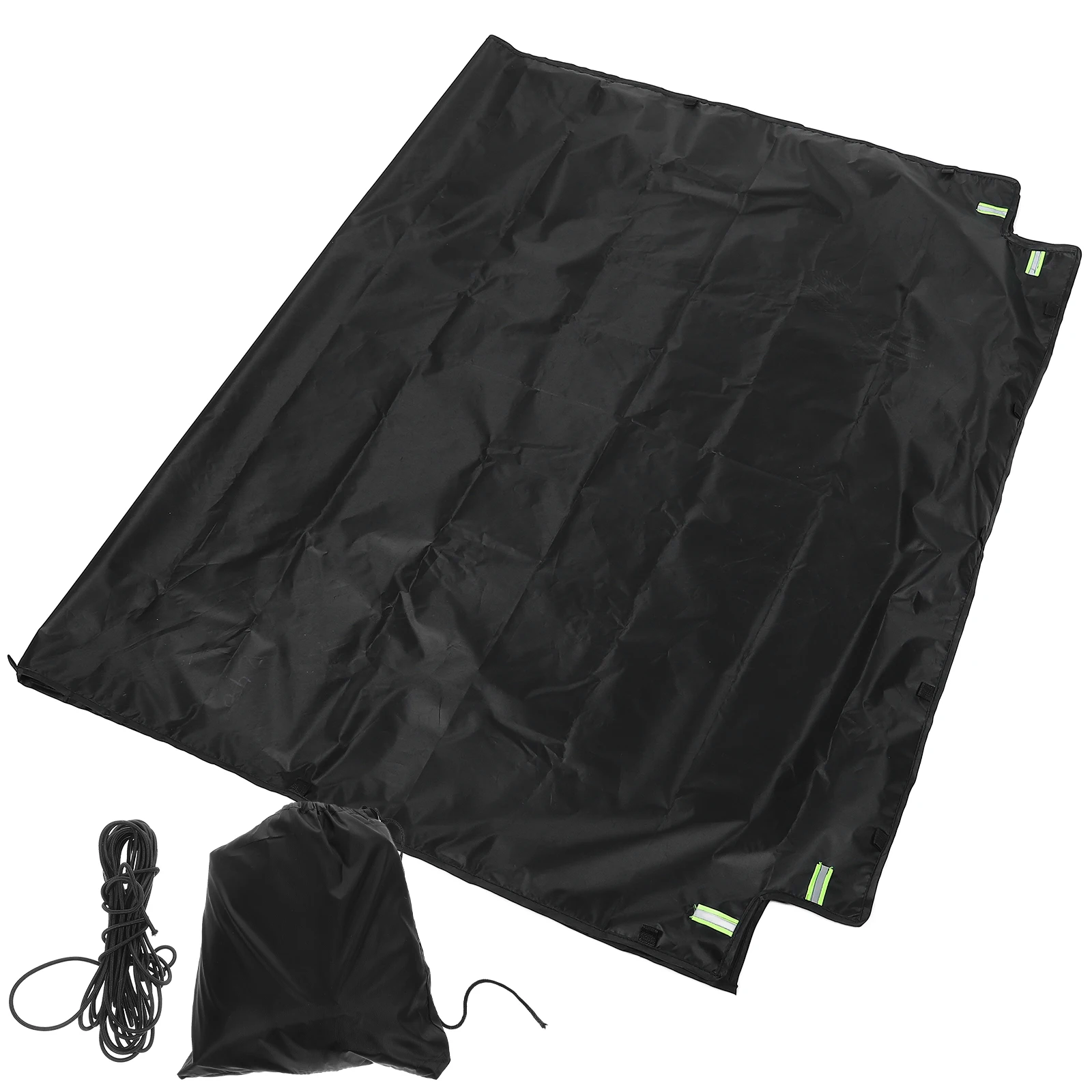 

Waterproof Oxford Truck Carriage Cover Heavy Duty Rain Sun Windproof Protector for Pickup Trailer Bed Outdoor Universal Fit