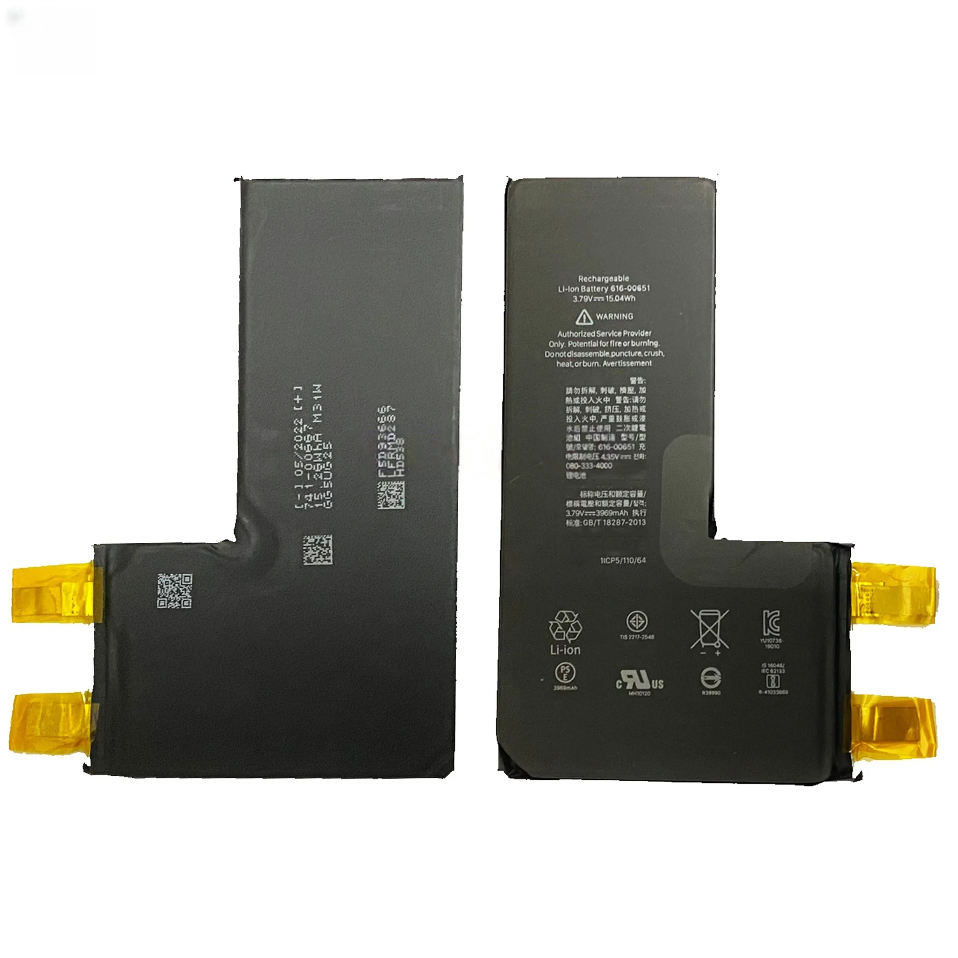 For IPhone 11Pro Max 3969mAh Phone Battery for Apple A2218 A2161 A2220 High Quality 100% Healthy Lithium Battery