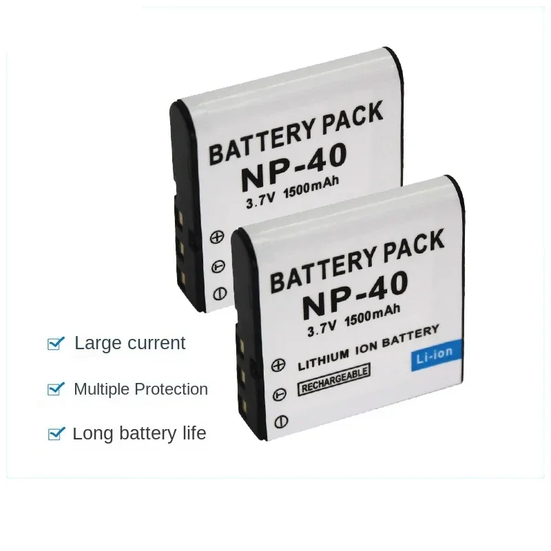 1500mAh Camera Battery NP-40 NP40 CNP-40 Battery for Casio Exilim EX-Z600 EX-Z750 Z1000 Z1050 Z1080 FC100 FC150 P505 P600 P700