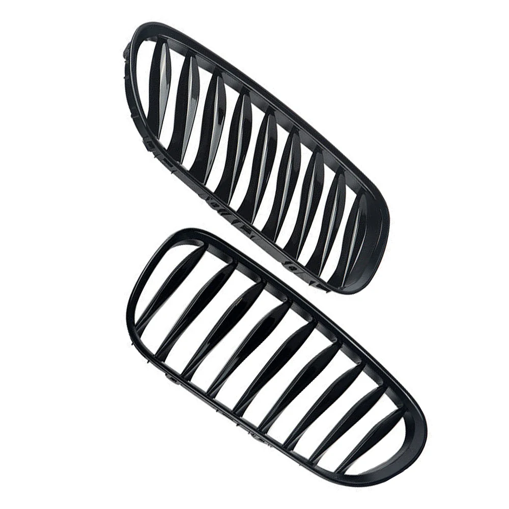 2Pcs Front Bumper Kidney Grille Hood Racing Grills Glossy/Matte Black For BMW Z4 E85 E86 Coupe 2003 2004 2005 2006 2007 2008 view 6
