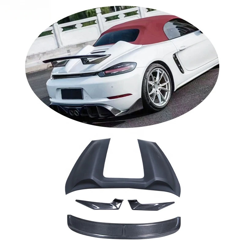 

Spyder Style Half Carbon Fibre Body Kit Spoiler Rear Wing Tail Wing