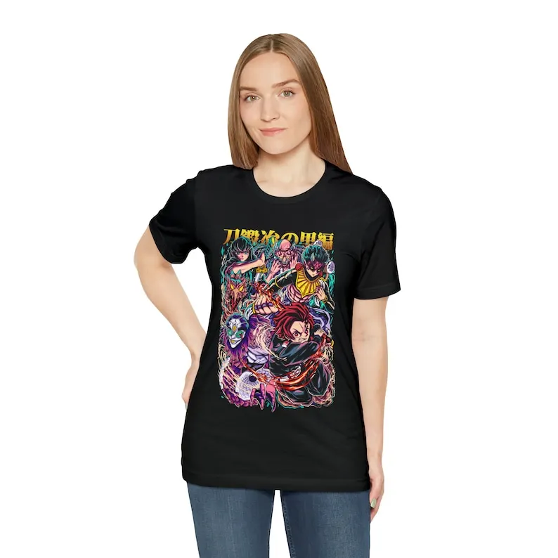 Demons Anime Tshirt Unisex,  Manga Shirt