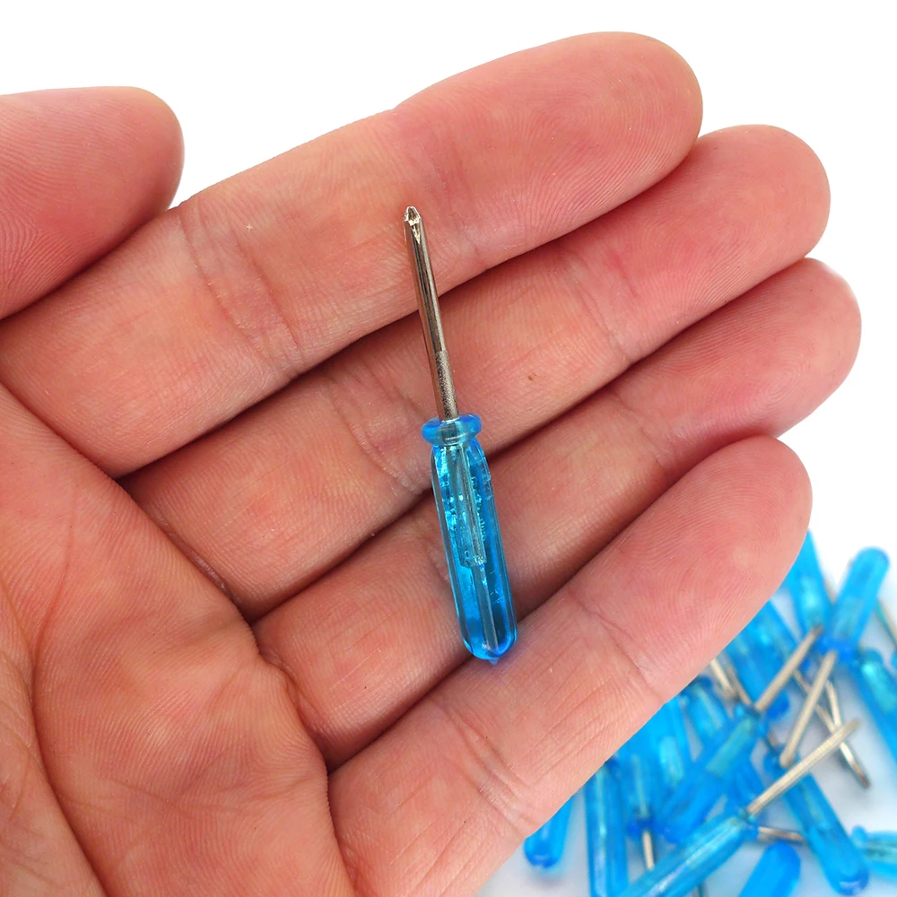 Imagem -03 - Mini Chave de Fenda 3.0 2.0 mm Lâmina Plana Cabeça Transversal Pequeno para o Telefone Móvel Xbox 360 Reparo do Controle sem Fio 50 Pcs