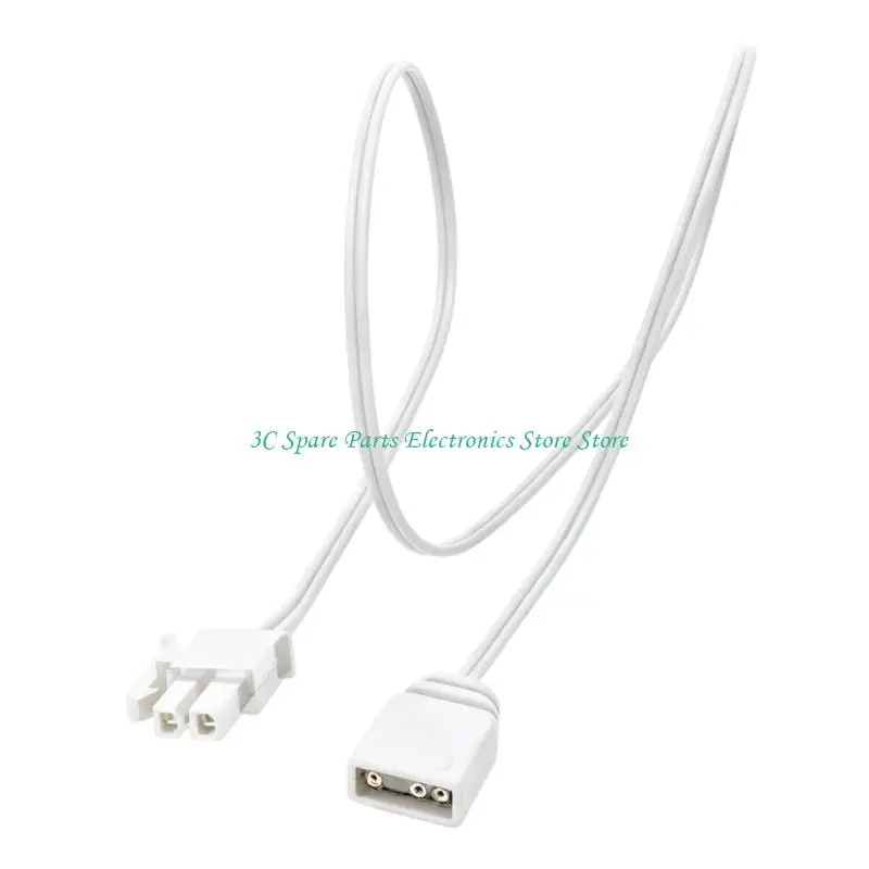 SZ PVC ARGB Light Syncs Extension Cord for ROG Smooth RGBs Synchronization in Computer Systems 0.5M