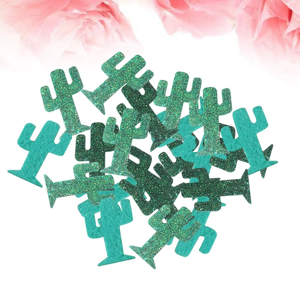 

Summer Party Decoration Cactus Glitter Confetti Hawaiian Tropical Confetti Party Favor Table Decor Luau Hawaii Party Decoration