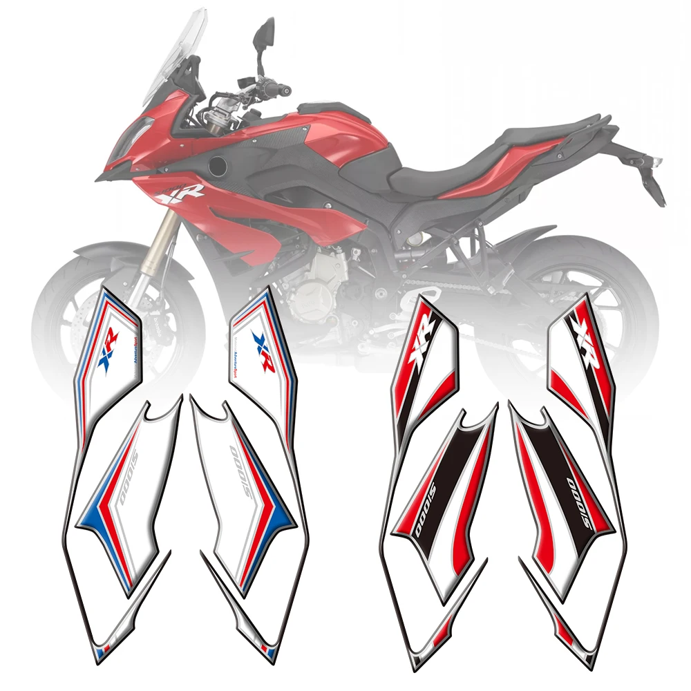 For BMW S1000XR S 1000 XR 2015 2016 2017 2018 Motorcycle front cowling decal 3D sticker Motorcycle front cowling sticker