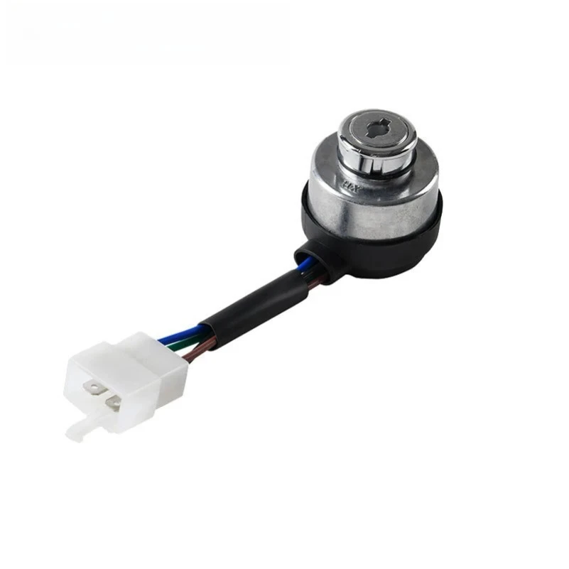 FOR 168F/170F Gasolin e Generator Starter 4-wire Ignition Key Switch Start Key Switch
