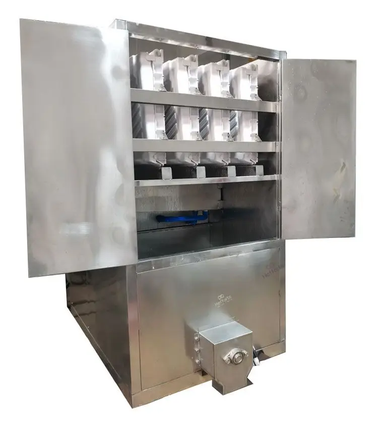 Big Capacity Ice Maker Cube Ice Vending Machine With Water Cooling For Coffee Shop Bars And Restaurants Drinking