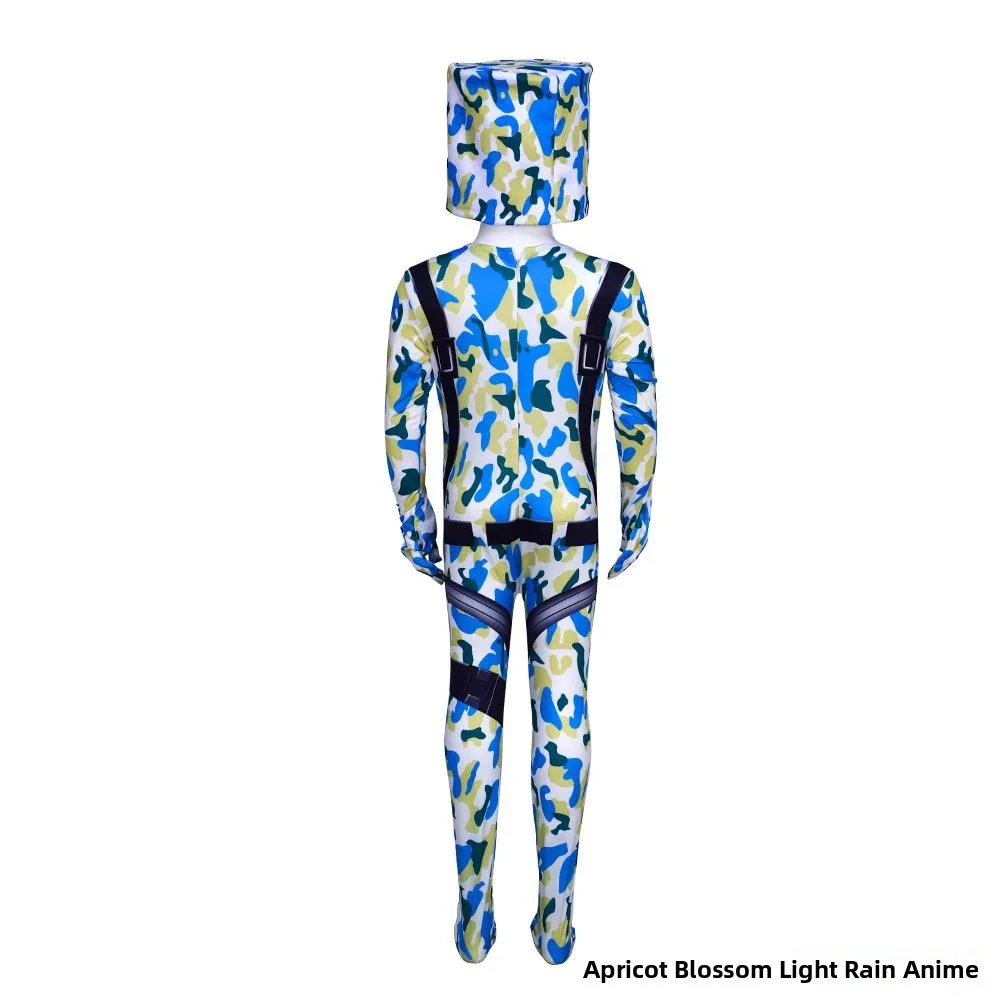 Halloween 5Marmello DJ Cotton Candy Kostüm Set Role-Plang Stage Performance Sweatshirt Outfit Damen Ethnic Faion