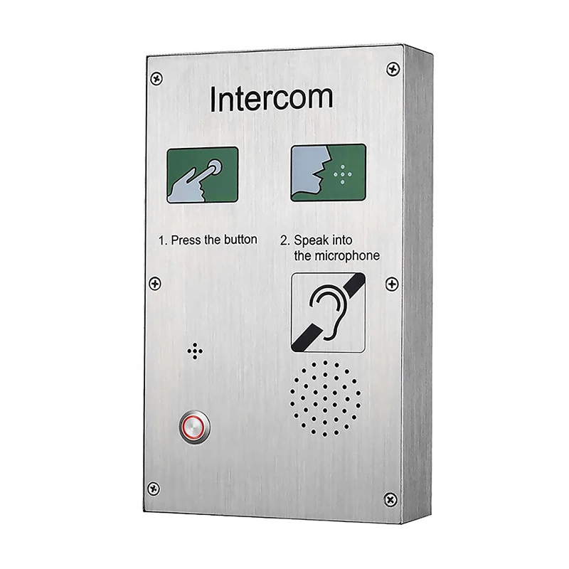 Factory Supply Hearing AIDS Emergency Telephone Help Point Intercom IP65 Home Door Intercom KNZD-30IL