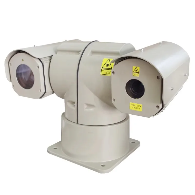 Night Vision Long Range Light T-Shape City Surveillance CCTV IR Laser Camera System with Day 