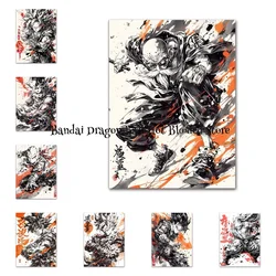 Classic Anime High Quality Dragon Ball Goku Poster Wall Birthday Gifts Living Room Home Decor Painting  Art Ink Canvas Painting