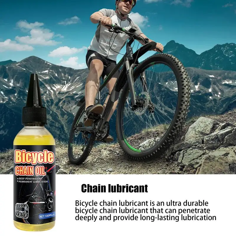 100ml Durable Bicycle Special Lubricant MTB Road Bike Mountain Bike Dry Lube Chain Oil For Fork Chain Cycling Accessories