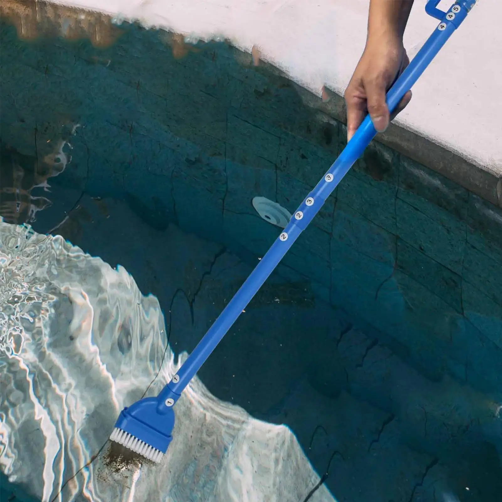 

Hot Tub Vacuum Cordless Pool Vacuum Portable Efficient Cleaning Tool Safe Manual Design for Swimming Water Algae Dirt Removal