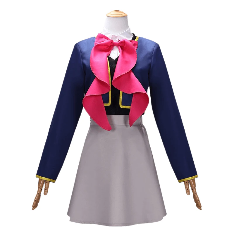 Arima Kana Cosplay Oshi No Ko Kana Cosplay Costume JK School Uniform Clothes Skirt Wig Halloween Carnival Costumes for Women