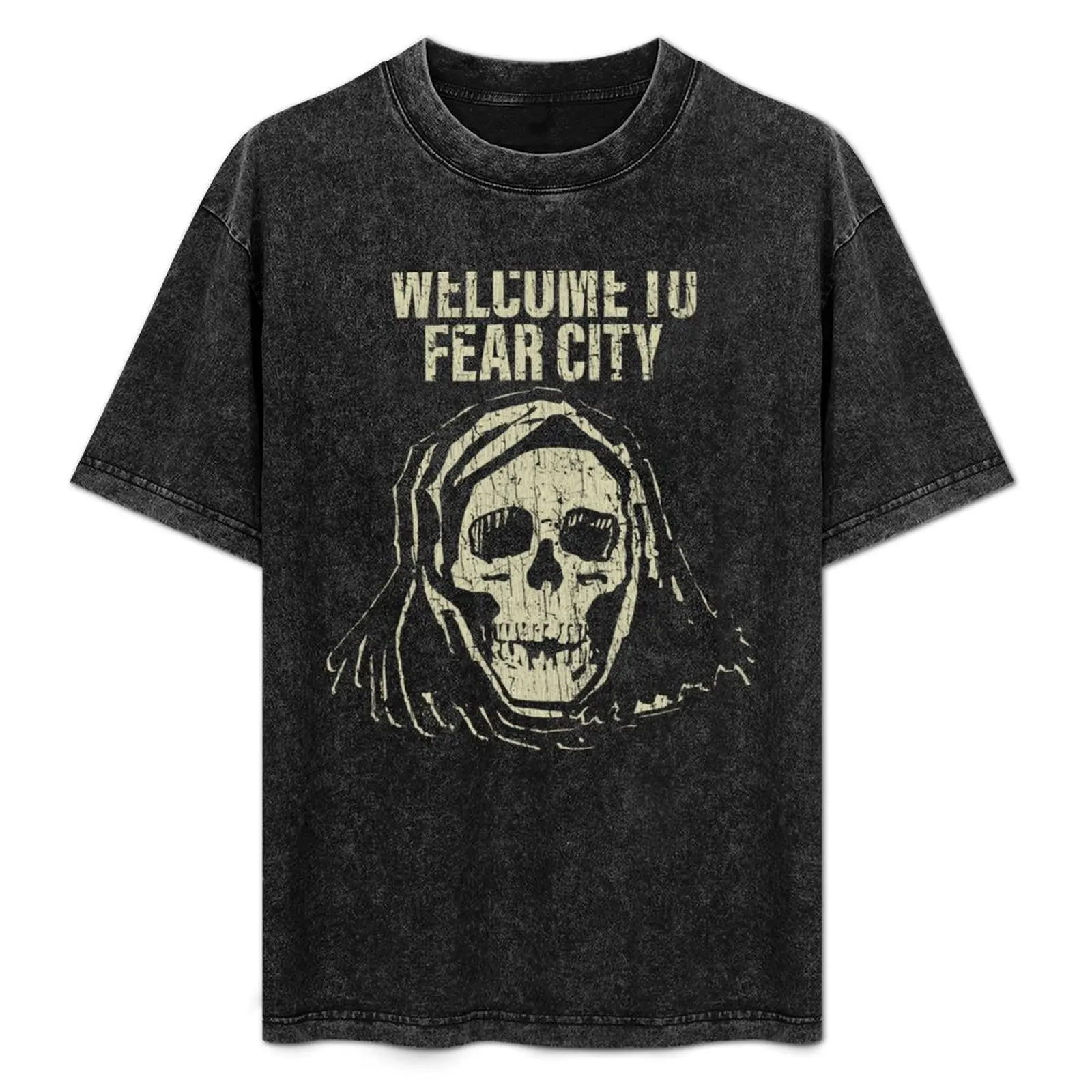

Welcome to Fear City 1975 T-Shirt for a boy summer top shirts men
