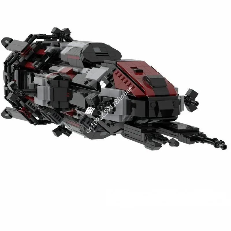 2142 قطعة MOC Rocinante S4 منتصف مقياس نان اللبنات هدية الكريسماس لغز بناء اللعب الحصري لتقوم بها بنفسك هدية مجموعة المشروع المثالية #5