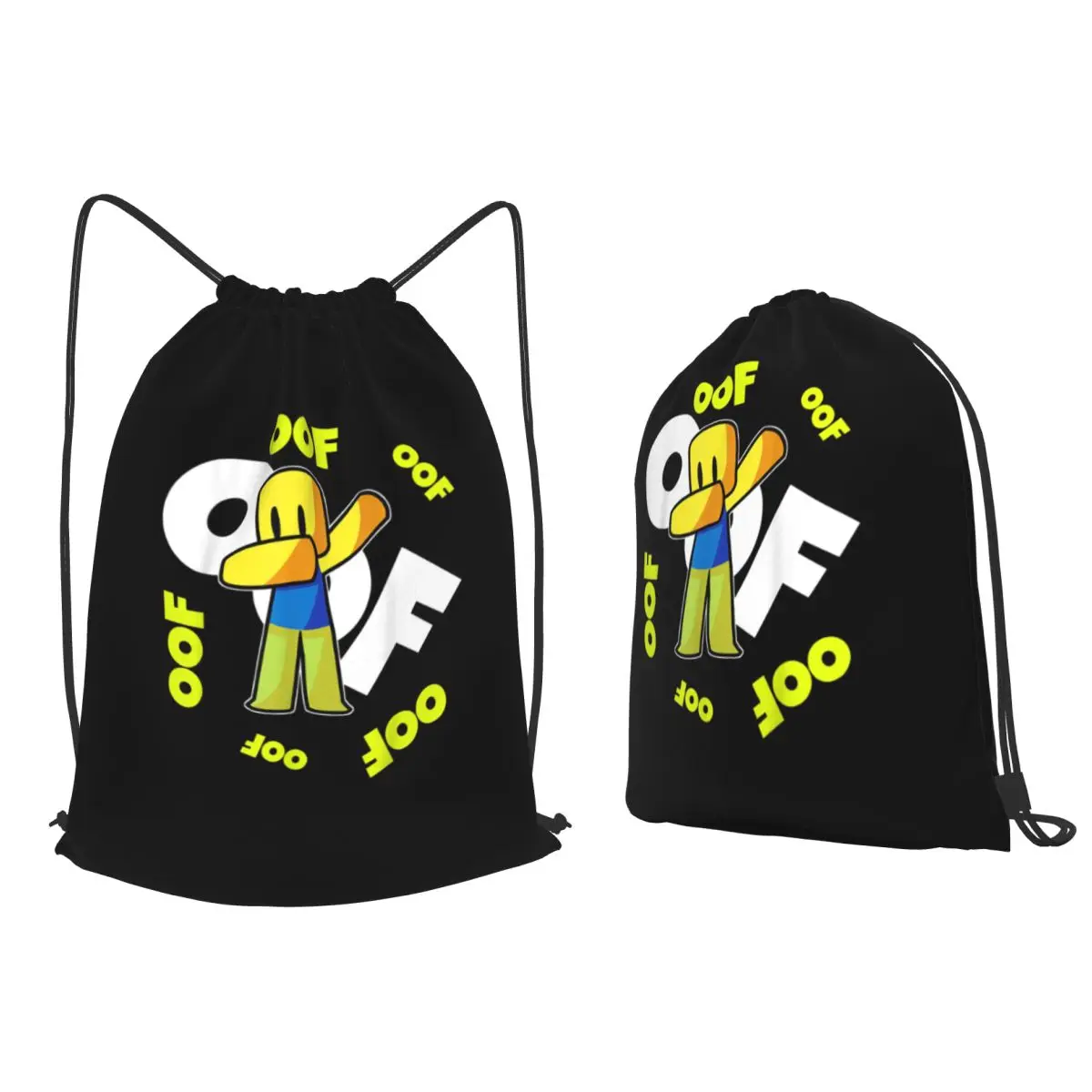OOF Meme Dabbing Dab Gift Noob Gamer Boy Backpacks Fashion Drawstring Bags Shoes Bag Book Bags for Travel School