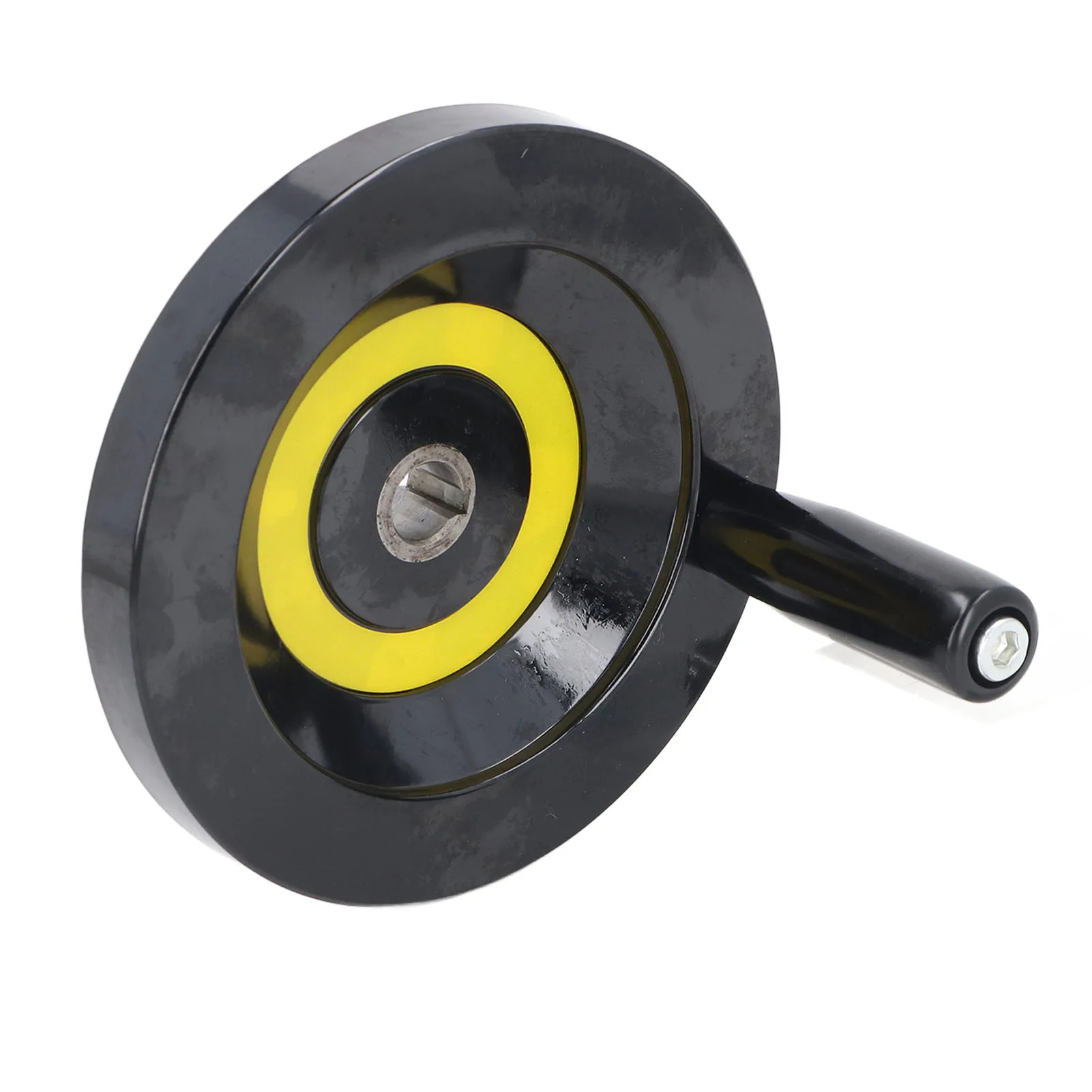 16x160mm Lathe Hand Wheel with Detachable Handle Back Ripple Handwheel for Milling Grinding Machines
