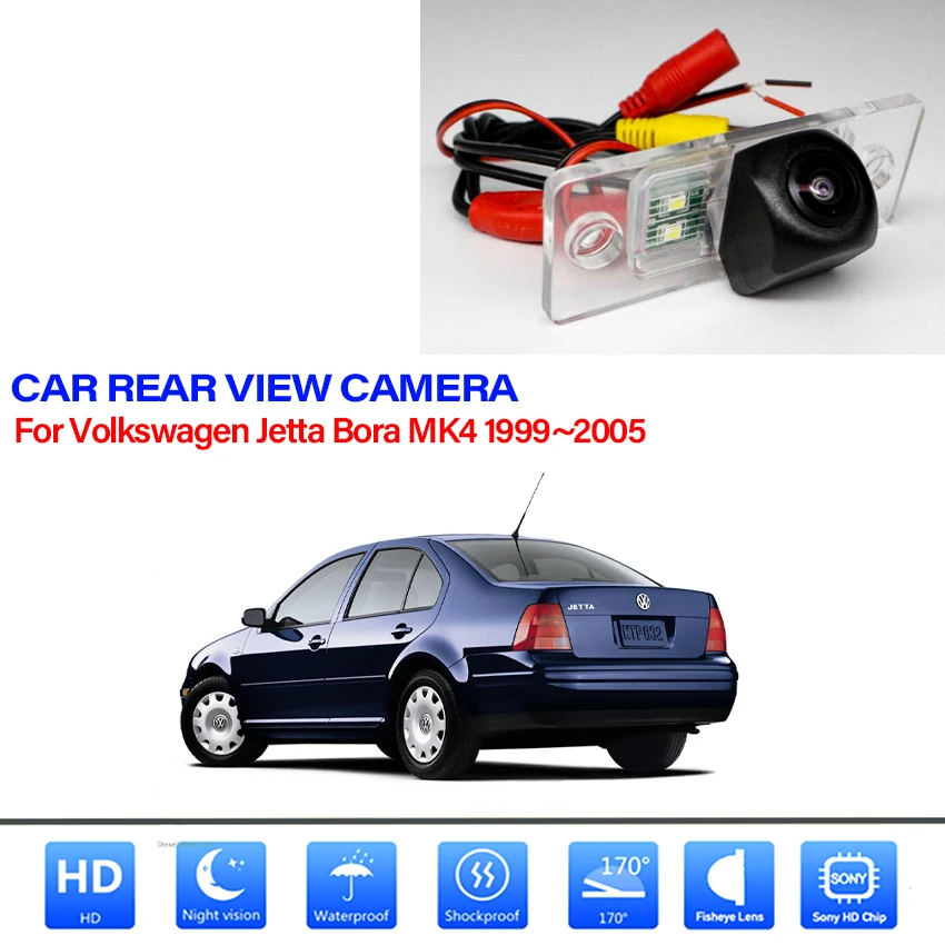 

CCD HD Fisheye Rear View Camera For Volkswagen For VW Jetta Bora MK4 1999 2000 2001 2002 2003 2004 2005 Car Reverse Monitor