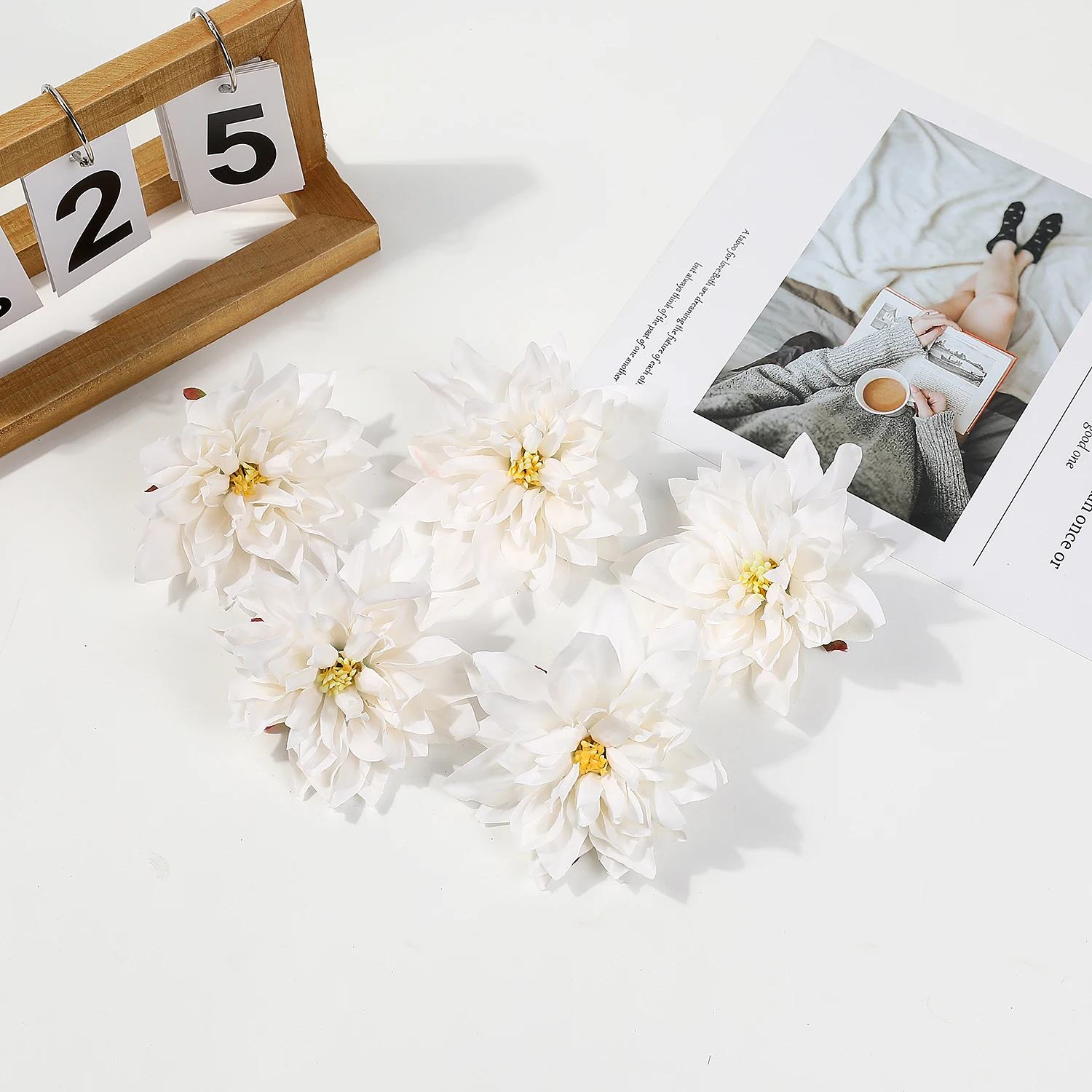 5/10 Stücke 10 cm Künstliche Pfingstrose Blumen Köpfe Pflanzen Gefälschte Blume Wände Party Weihnachten Home Decor Fotografie Hochzeit Dekoration – Detail 15
