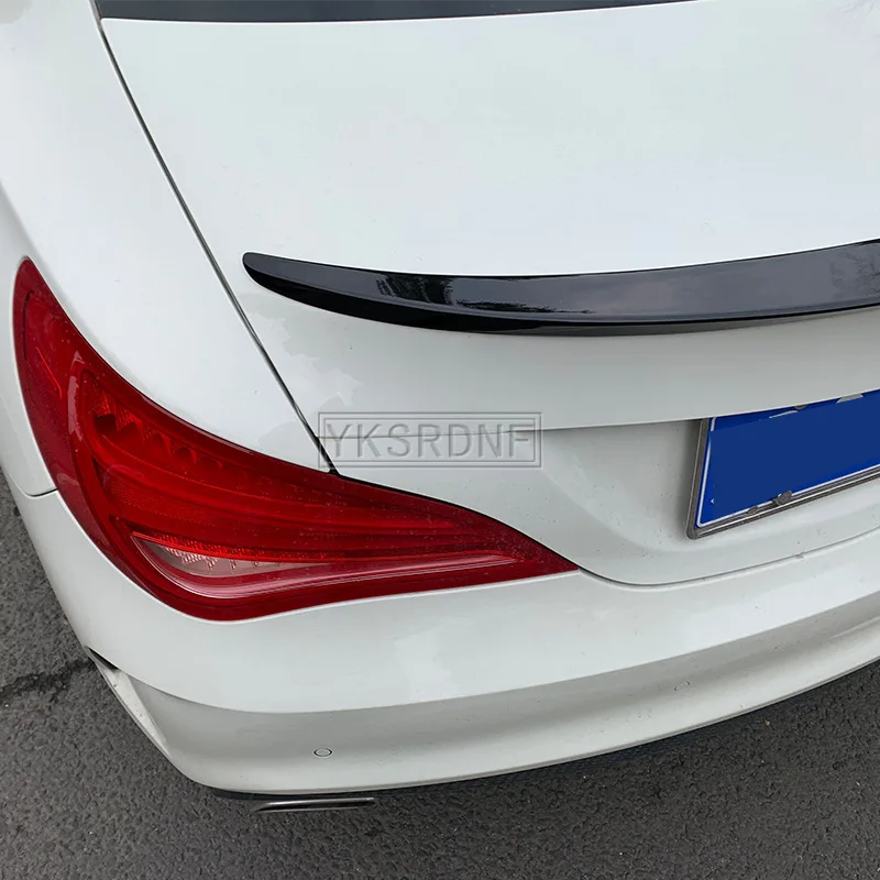 Paint Deflector Spoiler Rear Lip Wing ABS For Benz CLA W117 Mercedes Benz CLA180 CLA200 CLA250 Spoiler 2014-2019