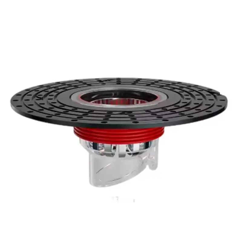 

установка системы фильтрации волос дренажных сердечников блокировки запаха 652Ф простая для ванной комнаты