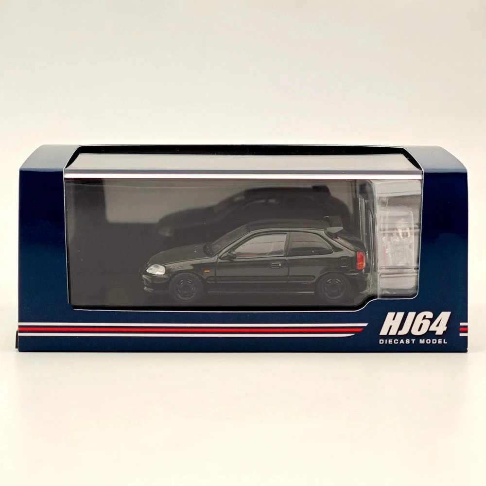 

Хобби Япония 1:64 для Civic Type-R (EK9) Custom Black с двигателем HJ 643016 BBK литые под давлением модели автомобилей коллекция авто игрушки подарки