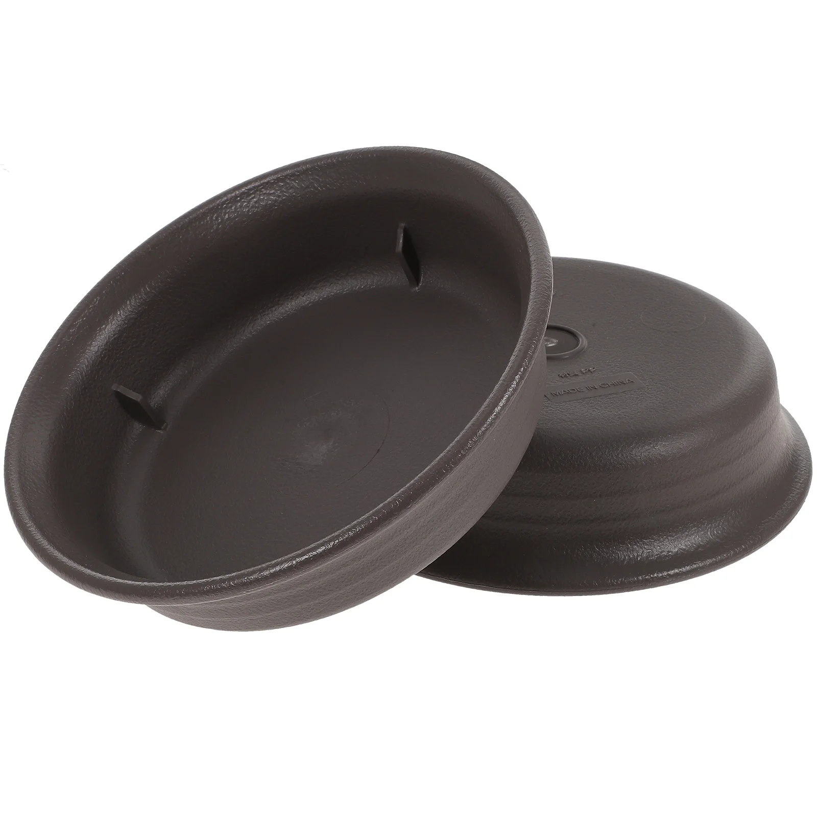 

2Pcs Round Flower Pot Base Wear-Resistant Plant Saucer Tray Collect Soil Water Trays Plant Drip Tray Flower Pot Trays