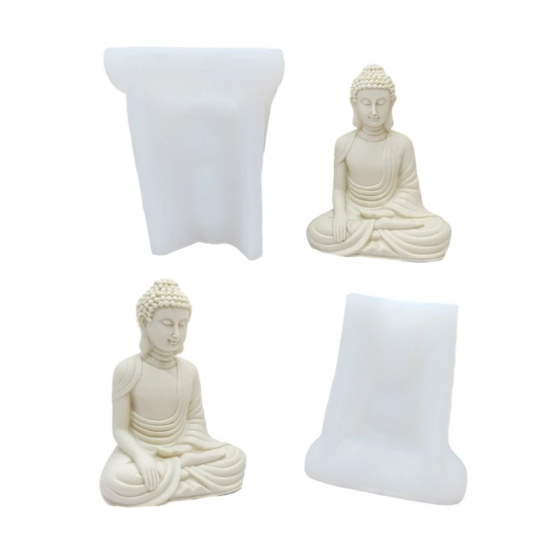 

Figure Molds Moulds Buddhas Silicone Crafts Mould Silicone Material Perfect Gift for DIY Hand-Making Lover