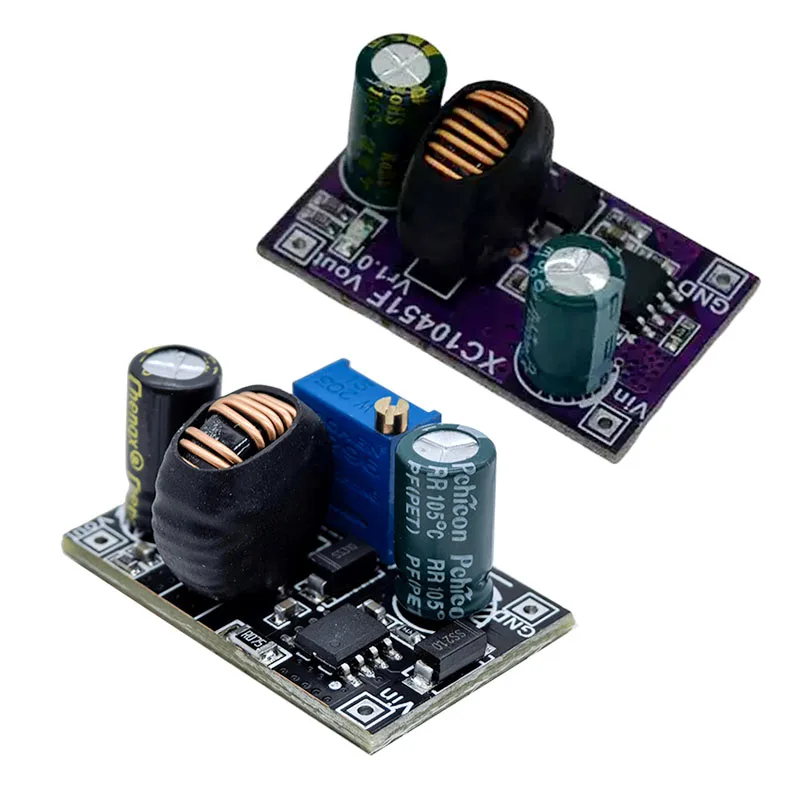 DC-DC Buck Converter Module Wide Input Voltage 9V-100V, Low Ripple Output 3V-26V 3A Adjustable Step-Down Voltage Regulator Board