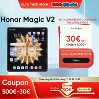 Global Version Honor Magic V2 5G Foldable Smartphone Snapdragon 8 Gen2 LTPO OLED Display 120Hz 50MP Triple Camera Android Mobile