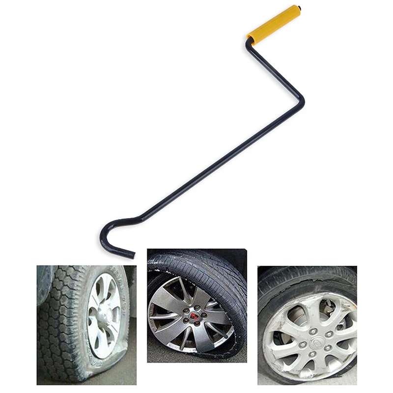 Carro Jack Crank Handle, Ferramenta de reparo de mão, Pneu resistente, Roda Lug Wrench para carro