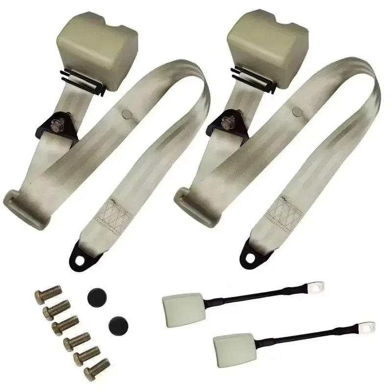 

Seat Belt Emergency Lock Car Parts Car Seat Belt Extendable 3-point Car Seat Belt Replacement Golf Cart Modified Seat Belt