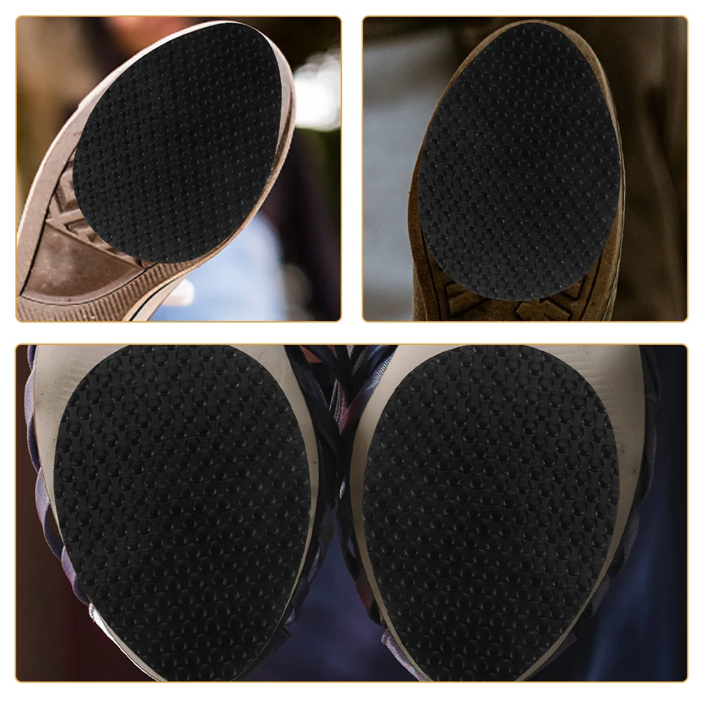 

6Pairs Shoe Sole Protector Non Slip Insole Pads for High Heels Anti Skid Cushion for Shoes Vinyl Resin Material