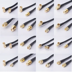 20CM To 30M RG58 Cable RP SMA Male to Female Connecttor Bulkhead WiFi 3G Antenna Extension Cord RG-58 50 Ohm Pigtail Jumper