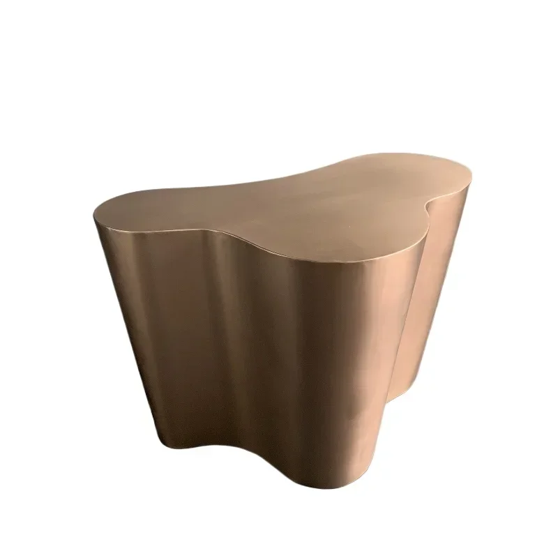 Sofa side table modern simple light luxury conical cloud small coffee table creative corner table Italian minimalist living room