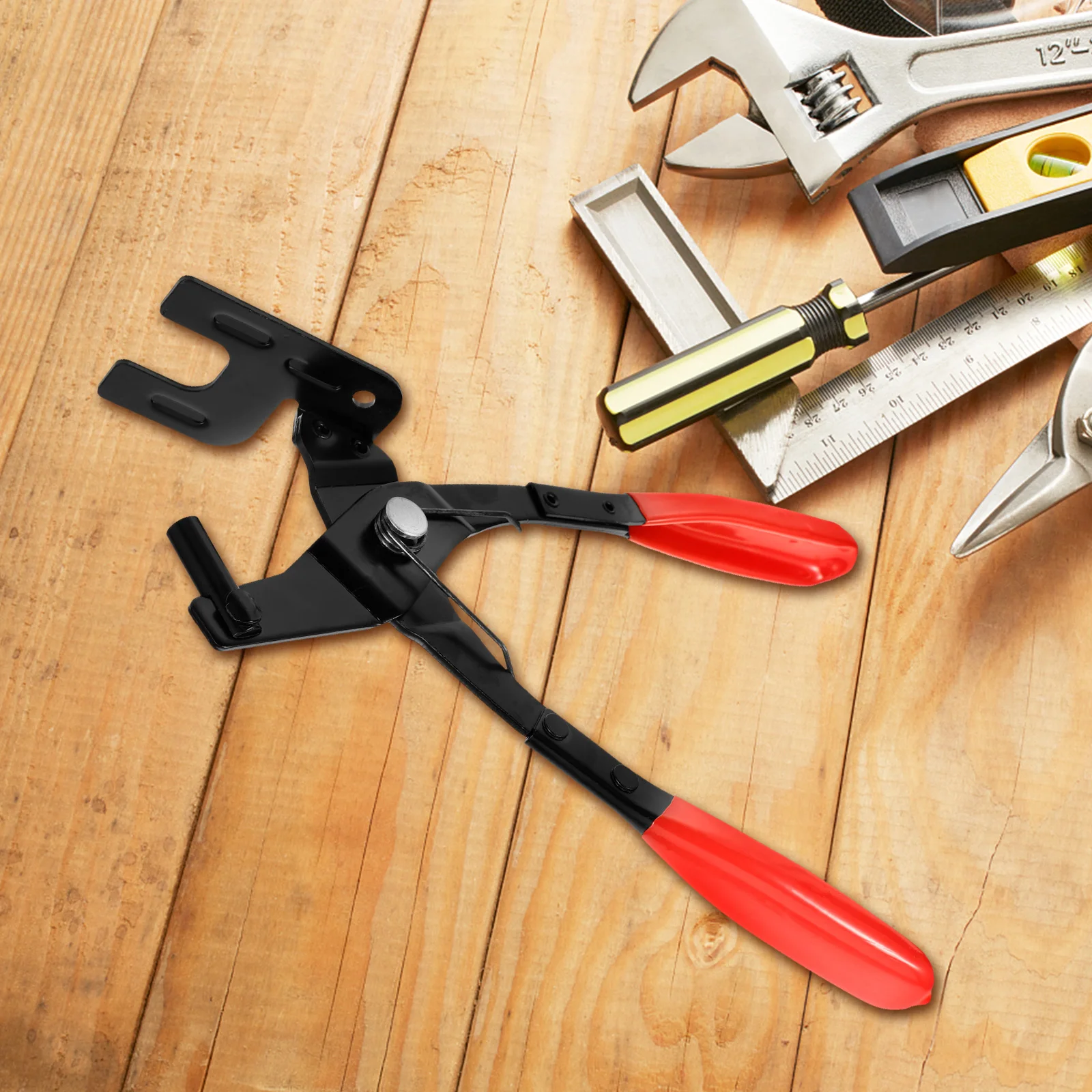 

Exhaust Hanger Removal Tool Professional Pliers Automotive Repair Rubber Support Bracket Exhaust Clamps