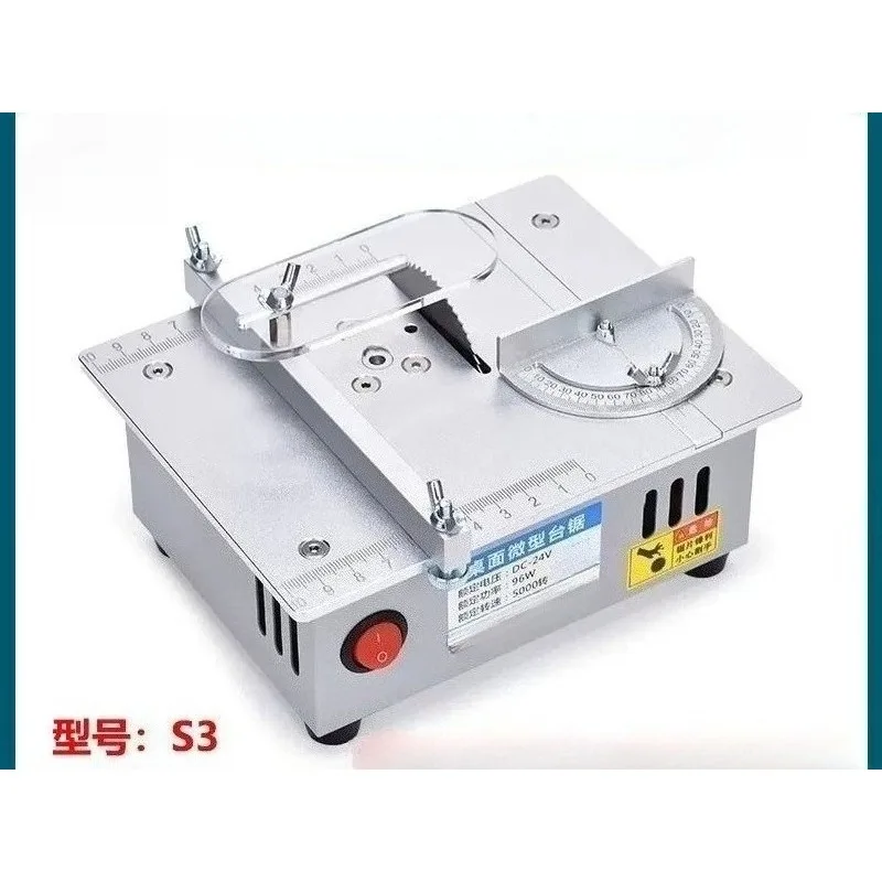 sega-da-tavolo-di-precisione-da-2-pollici-mini-motosega-per-acrilico-e-pcb-macchina-da-taglio-manuale-da-scrivania