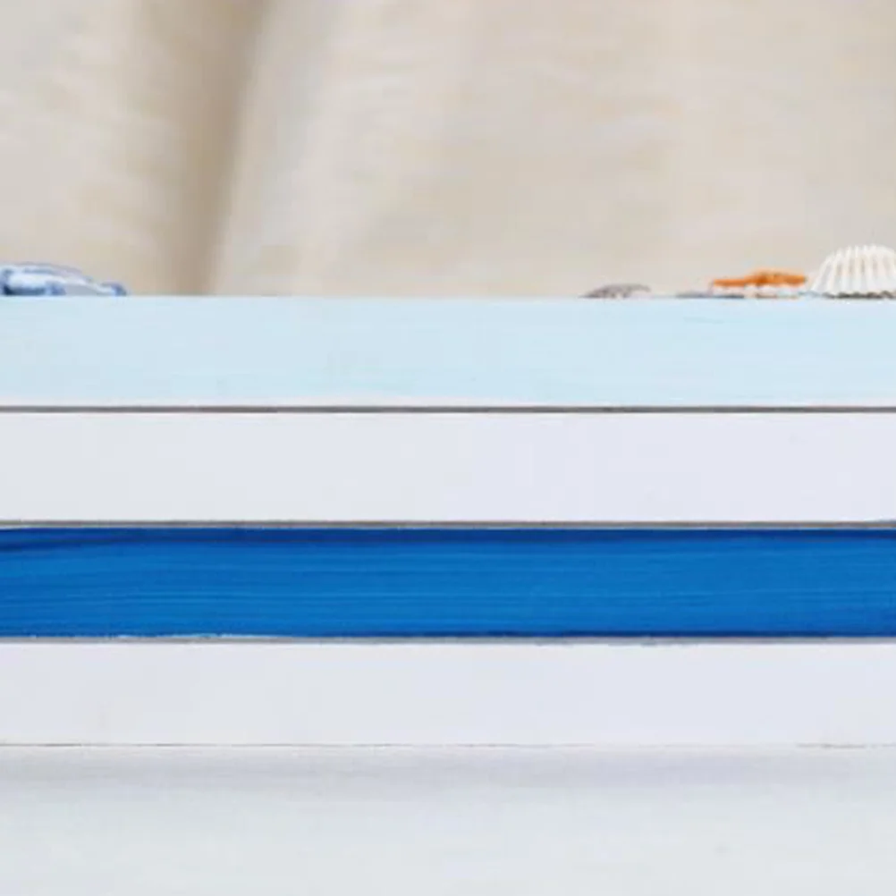 

1Pcs Wooden Tissue Box Mediterranean Style Home Office Car Tissue Holder Storage Desktop Decoration