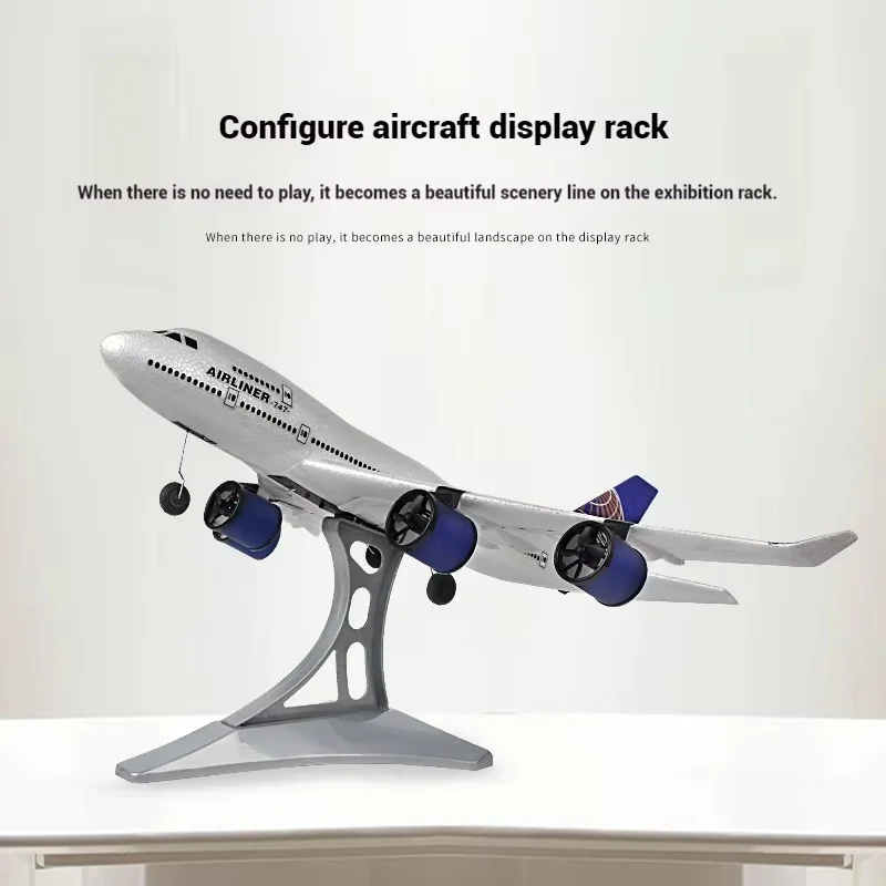 

New Remote Control Rc Fixed Wing Aircraft Model A380 Airbus Foam Fall Resistant Aircraft Model Three Channel Glider Model