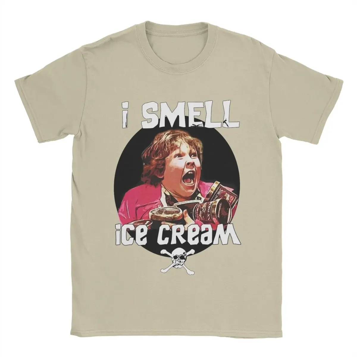 أنا رائحة الآيس كريم قطعة Goonies الرجال تي شيرت الإبداعية تي شيرت قصير الأكمام طاقم الرقبة تي شيرت القطن الخالص 4XL بلايز