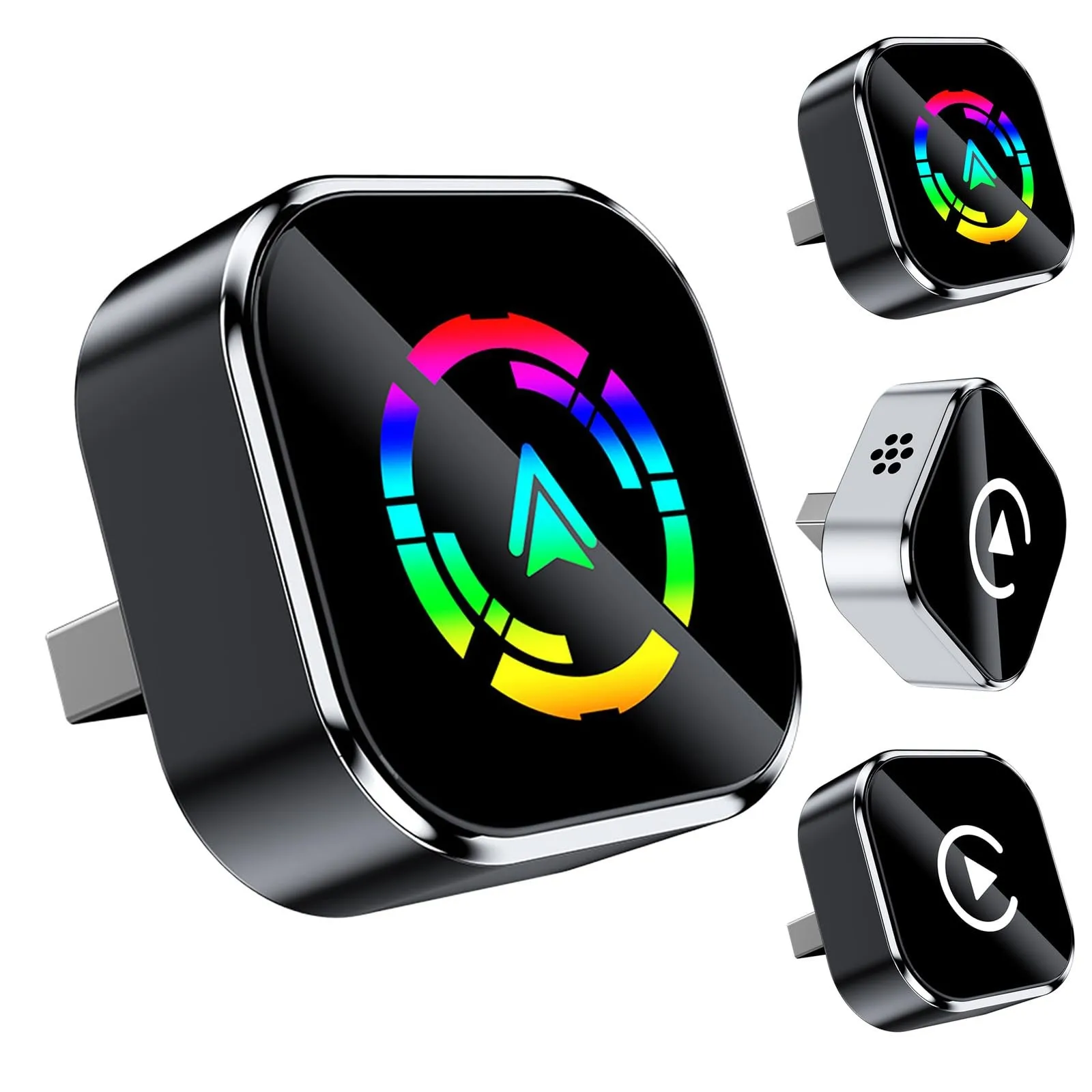 

New Wireless Android Auto Adapter Dongle Smart Mini Box Plug And Play Universal For VW Toyota Nissan Honda Ford Benz