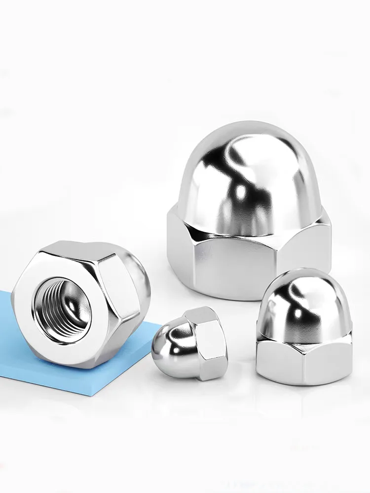 

M3 M4 M5 M6 M8 M10 M12 M14 M16 304 Stainless Steel Cap Type Fine Thread/Reverse Thread Locking Nut