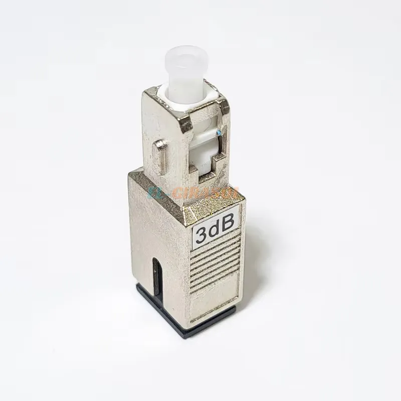 5Pcs 1~10dB Fixed Fiber Optic Attenuator SC/APC Female to SC/UPC Male Flange Coupler Connector Low Insertion Loss