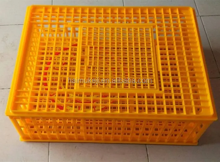 Custom Plastic Live Chicken Cages Transport Crate To Transport For Sale