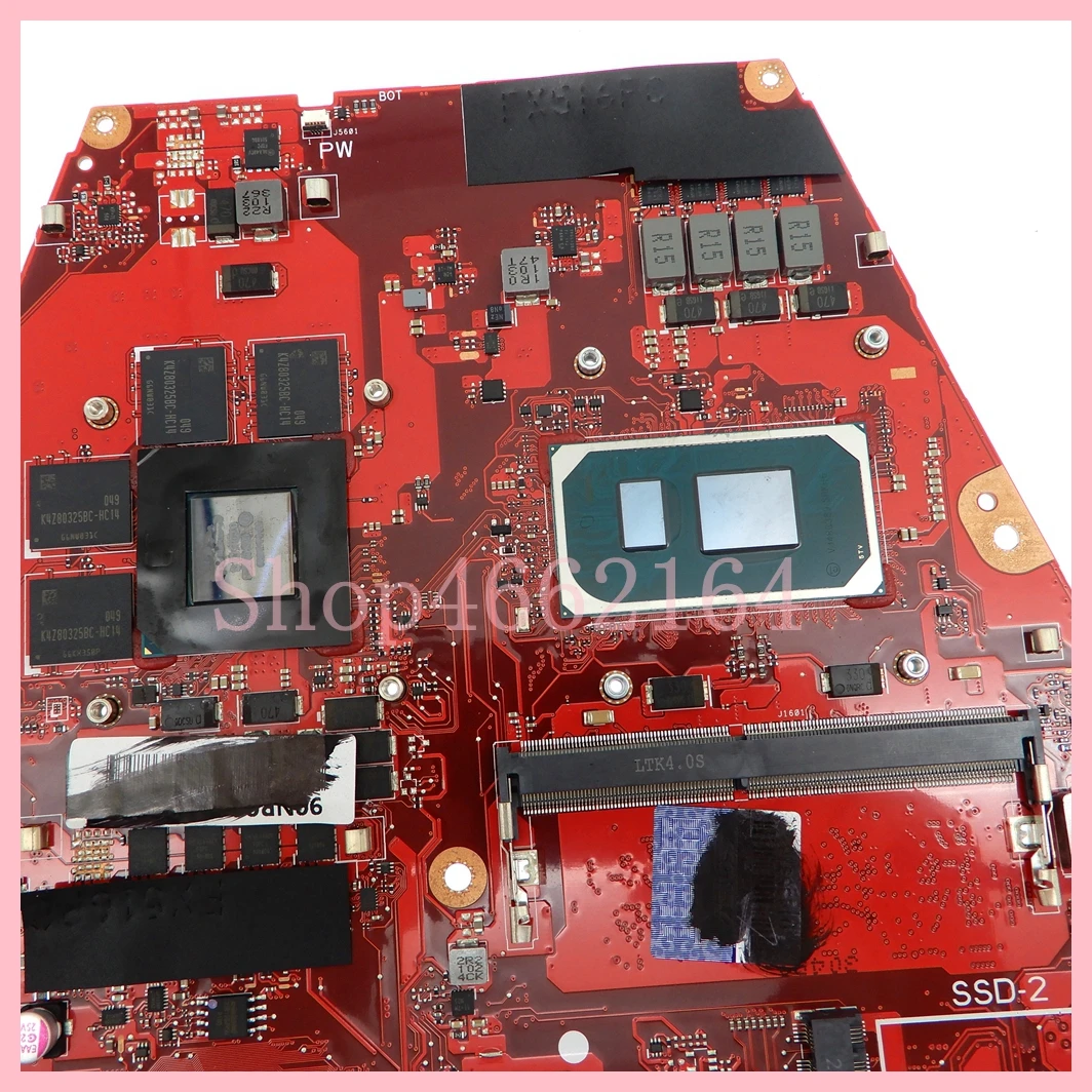 Imagem -05 - Placa-mãe do Portátil para Asus Mainboard para Asus Fx516pc Fx516pm Fx516pez Fx516pe Fx516pr Fx516pcz Fx516 Fx516p Tuf516pm Tuf516pr Tuf516pe