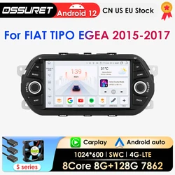 Android Car Radio For FIAT TIPO EGEA 2015-2017 Multimedia Video Player Navigation stereo GPS 2din Carplay Octa Core 7862